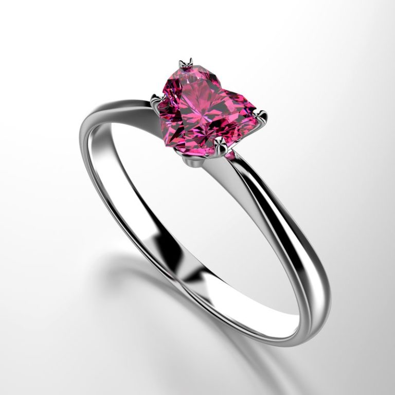 heart-shape-ruby-diamond-ring-isolated-white-background