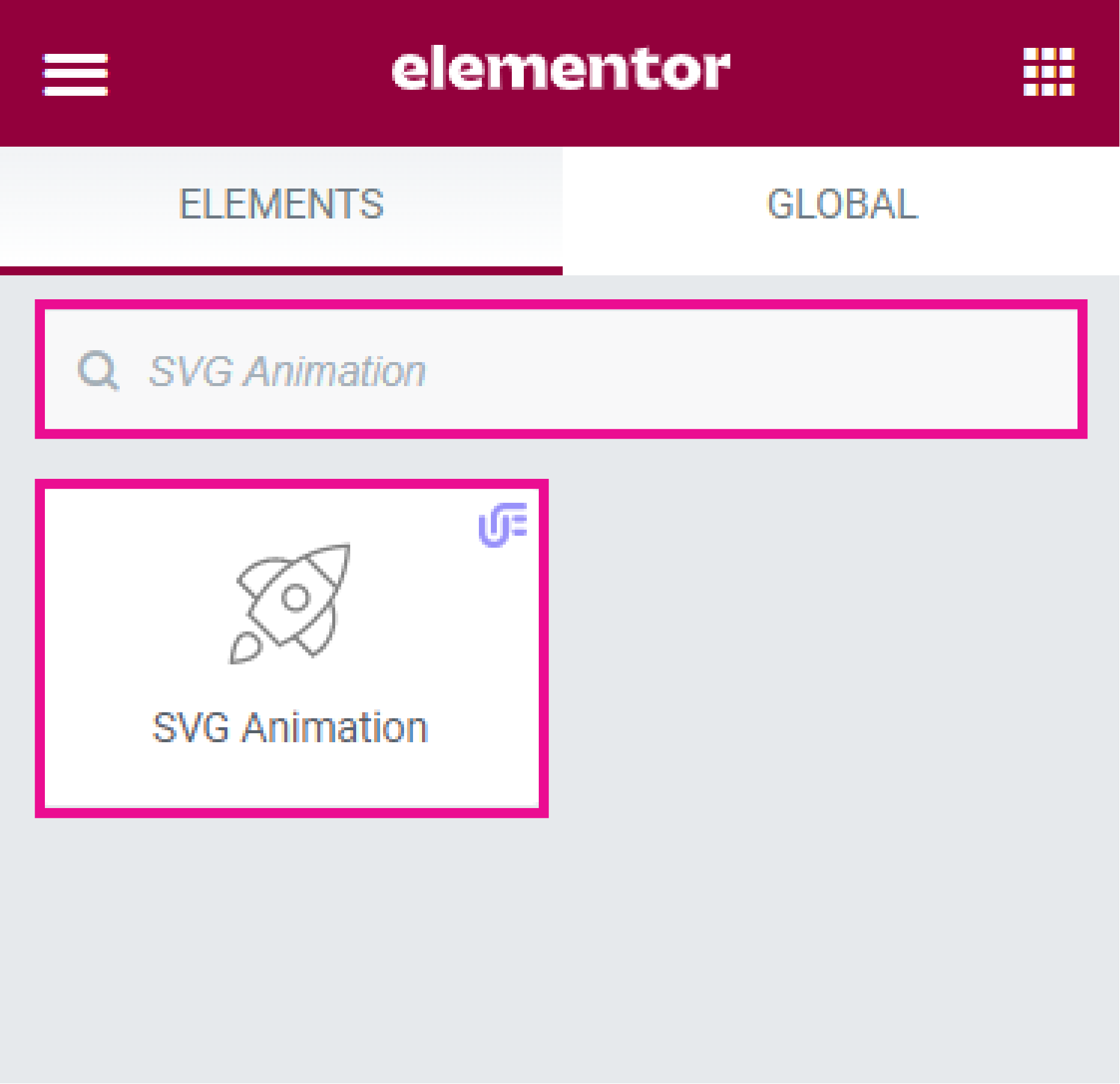 SVG Animation - Unlimited Elements for Elementor