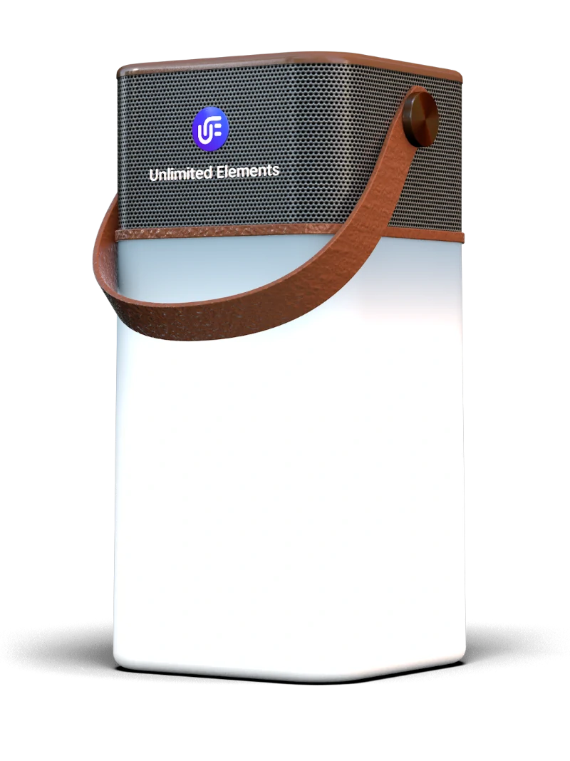 3D Light & Bluetooth Speaker