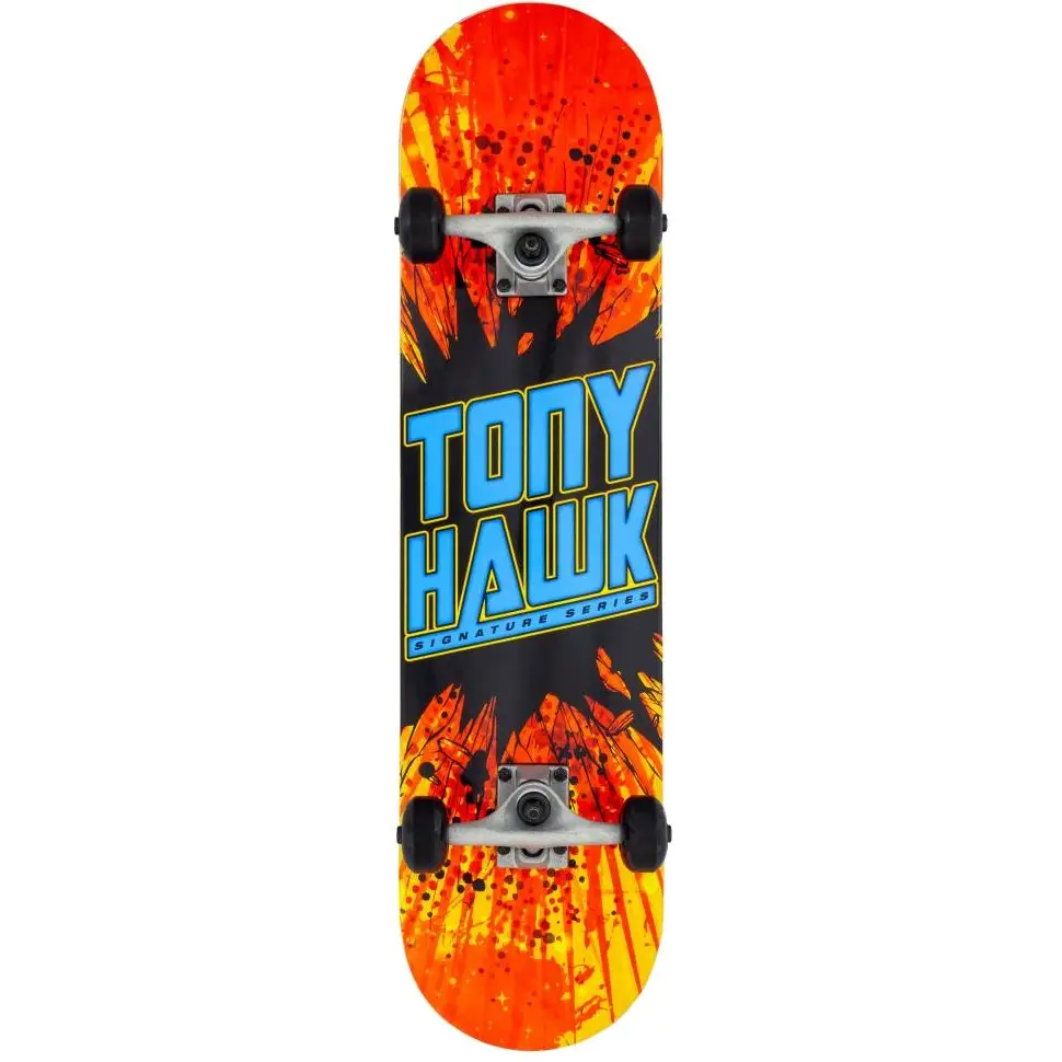 Tony Hawk 180 Shatter Logo Skateboard - 7.75'' - Unlimited Elements for Elementor